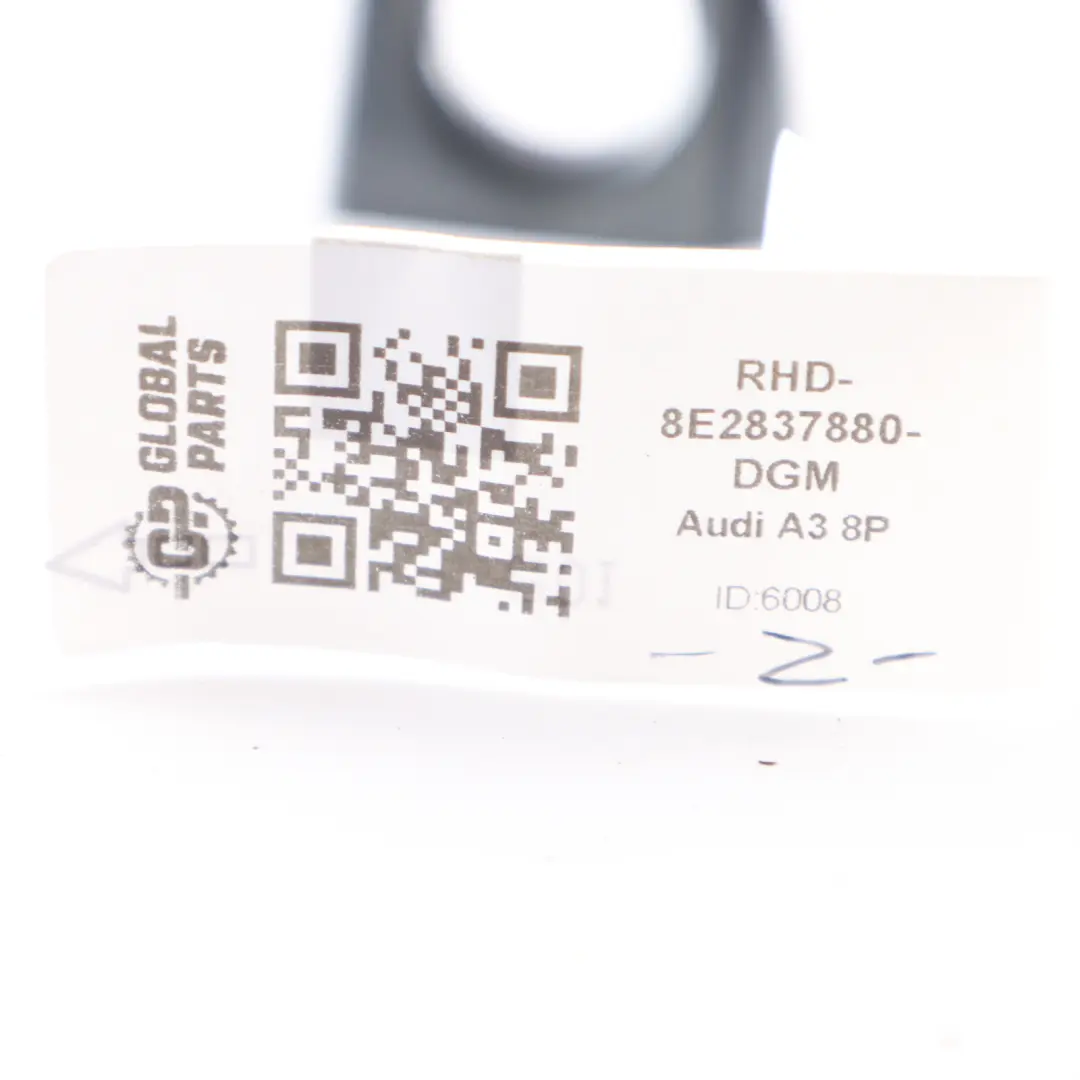 Audi A3 8P Front Door Lock Trim Cover Right O/S Dolphin Grey X7Z 8E2837880