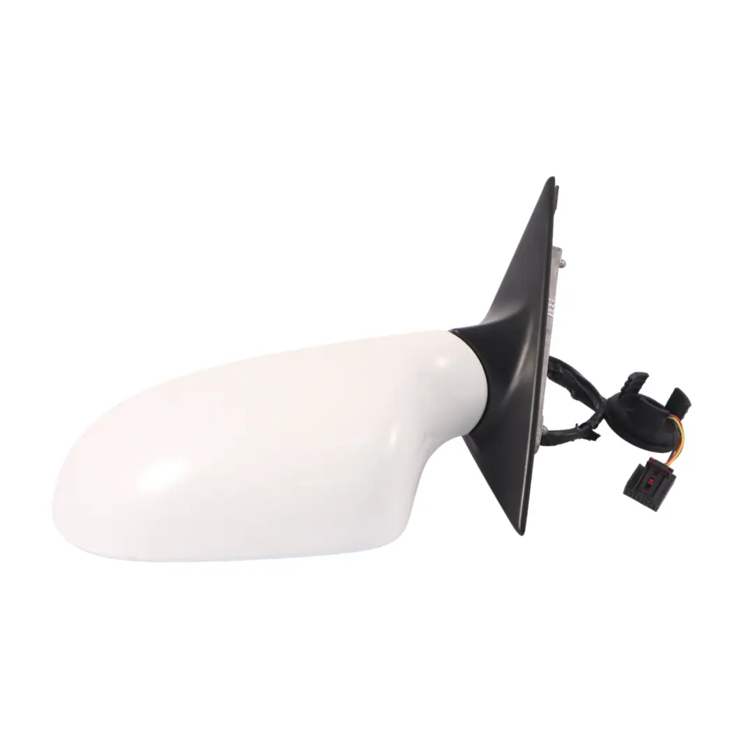 Audi A3 8P Wing Mirror Electric Outside Door Left N/S Ibis White - Y9C