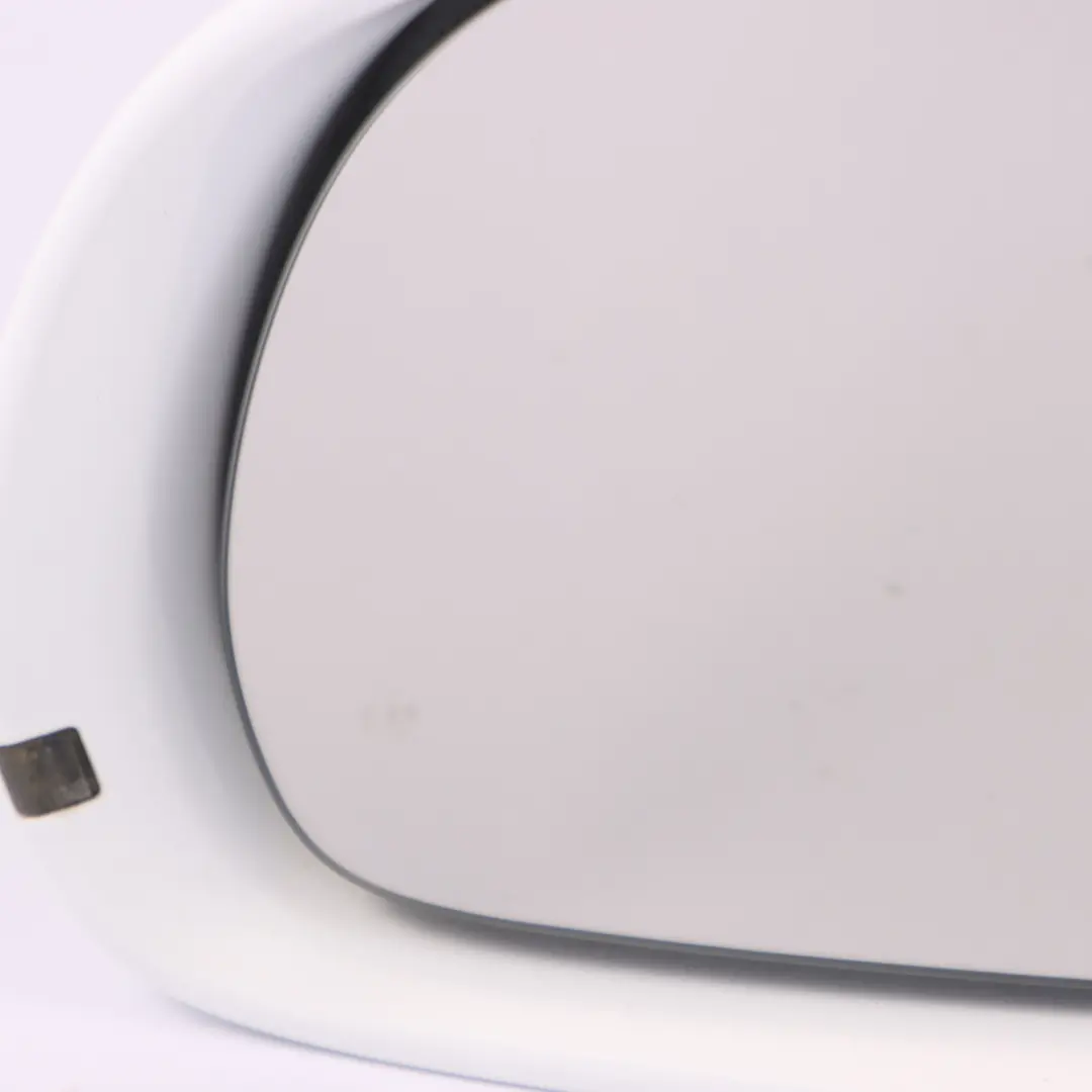 Audi A3 8P Wing Mirror Electric Outside Door Left N/S Ibis White - Y9C