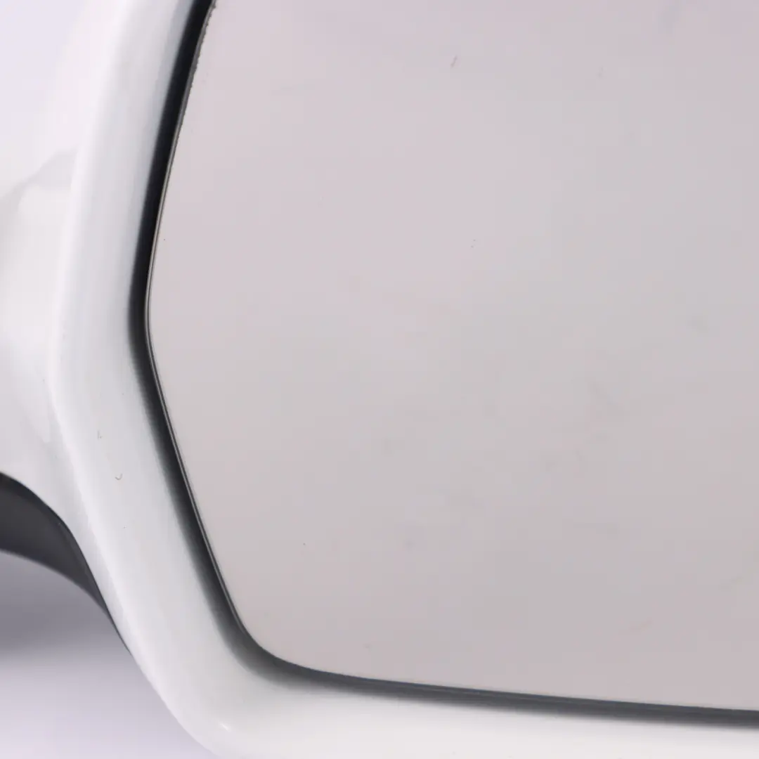 Audi A3 8P Wing Mirror Electric Outside Door Right O/S Ibis White - Y9C