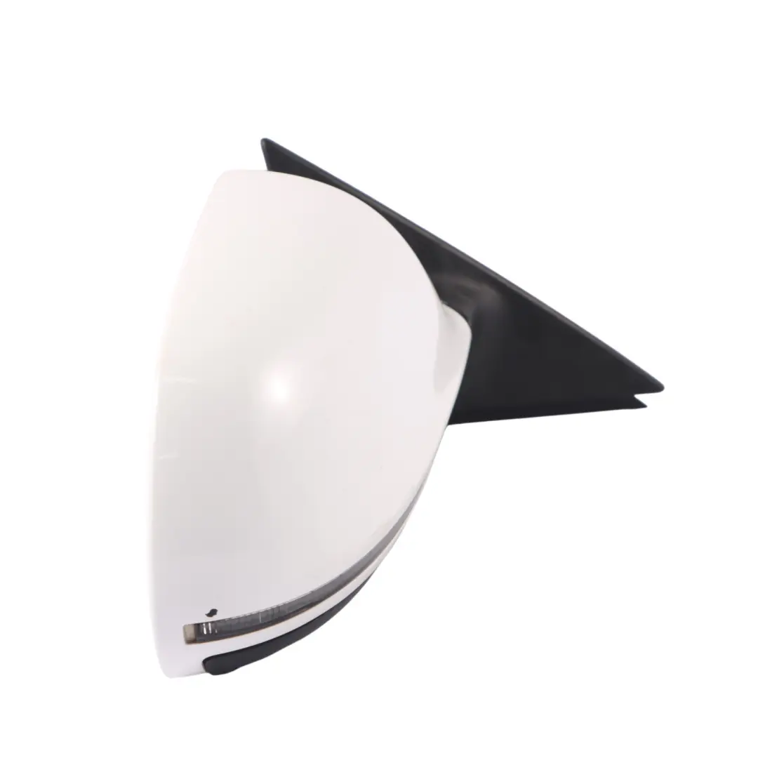 Audi A3 8P Wing Mirror Electric Outside Door Right O/S Ibis White - Y9C