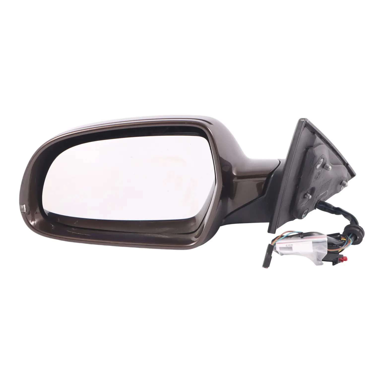 Audi A5 8T Front Mirror Wing Door Left N/S Teak Brown Metallic Z8W 8T2857409AF