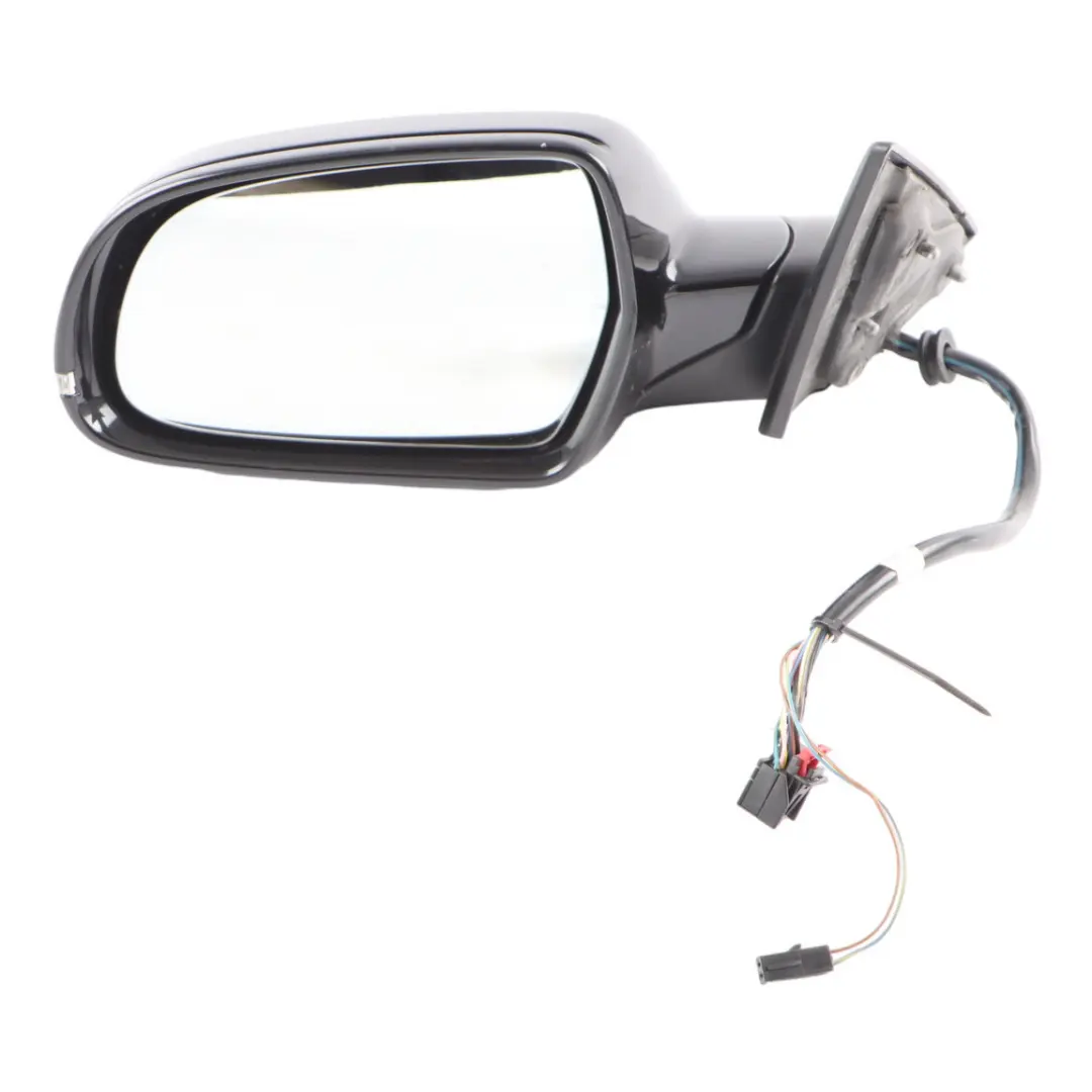 Audi S5 8T Door Wing Outside Mirror Heated Auto Dim Left N/S Phantom Black LZ9Y