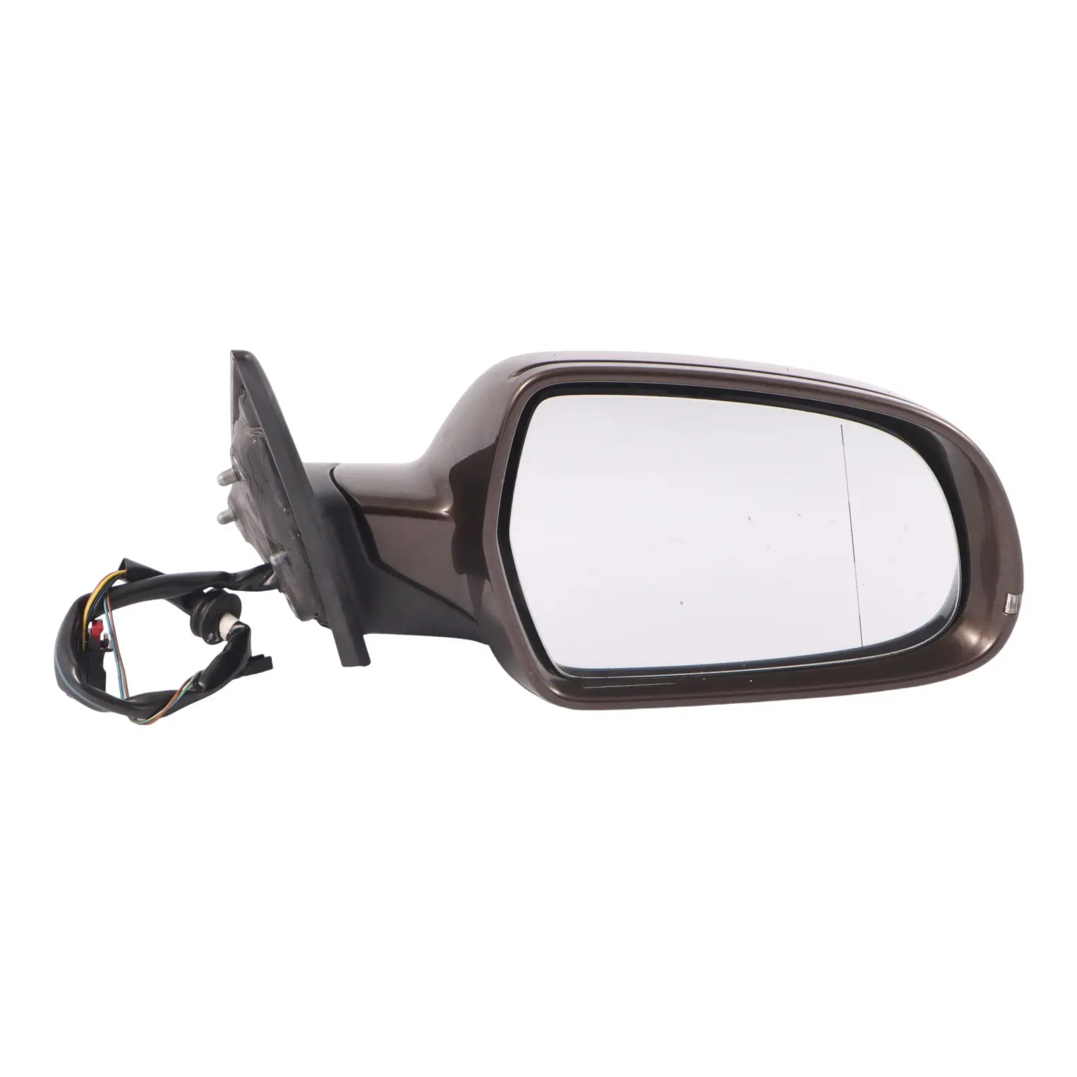 Audi A5 8T Front Mirror Wing Door Right O/S Teak Brown Metallic Z8W 8T2857410AF