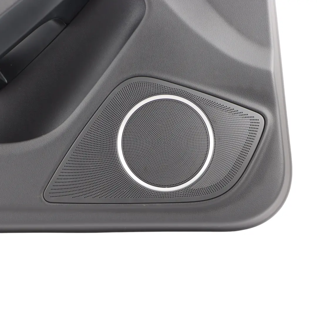 Audi A5 8T Coupe Door Card Front Left N/S Trim Panel Cover Black Leather