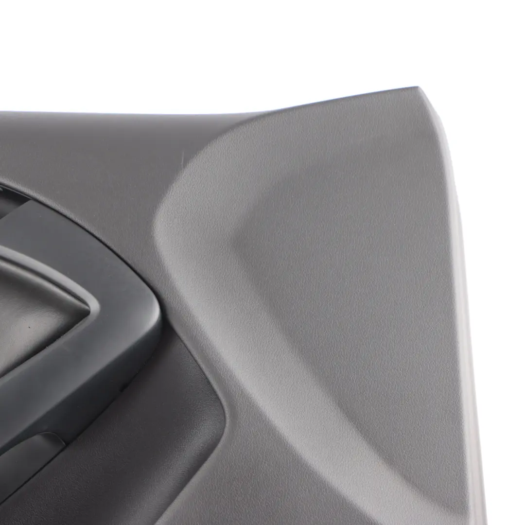 Audi A5 8T Coupe Door Card Front Left N/S Trim Panel Cover Black Leather