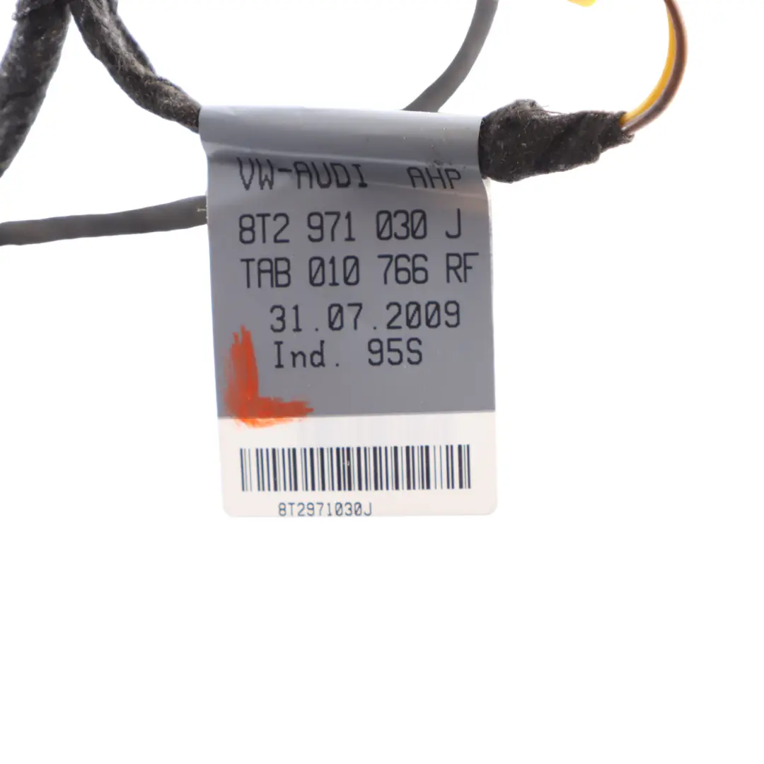 Audi S5 8T Front Door Wiring Harness Cable Loom Right O/S 8T2971030J