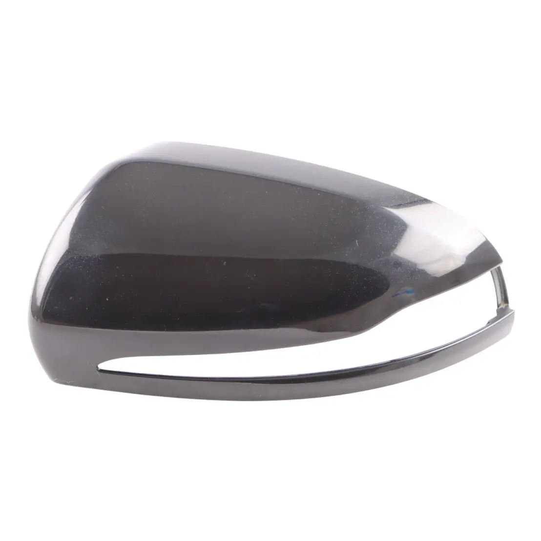 Mirror Shell Mercedes W205 Wing Mirror Cap Cover Left N/S Obsidian Black - 197