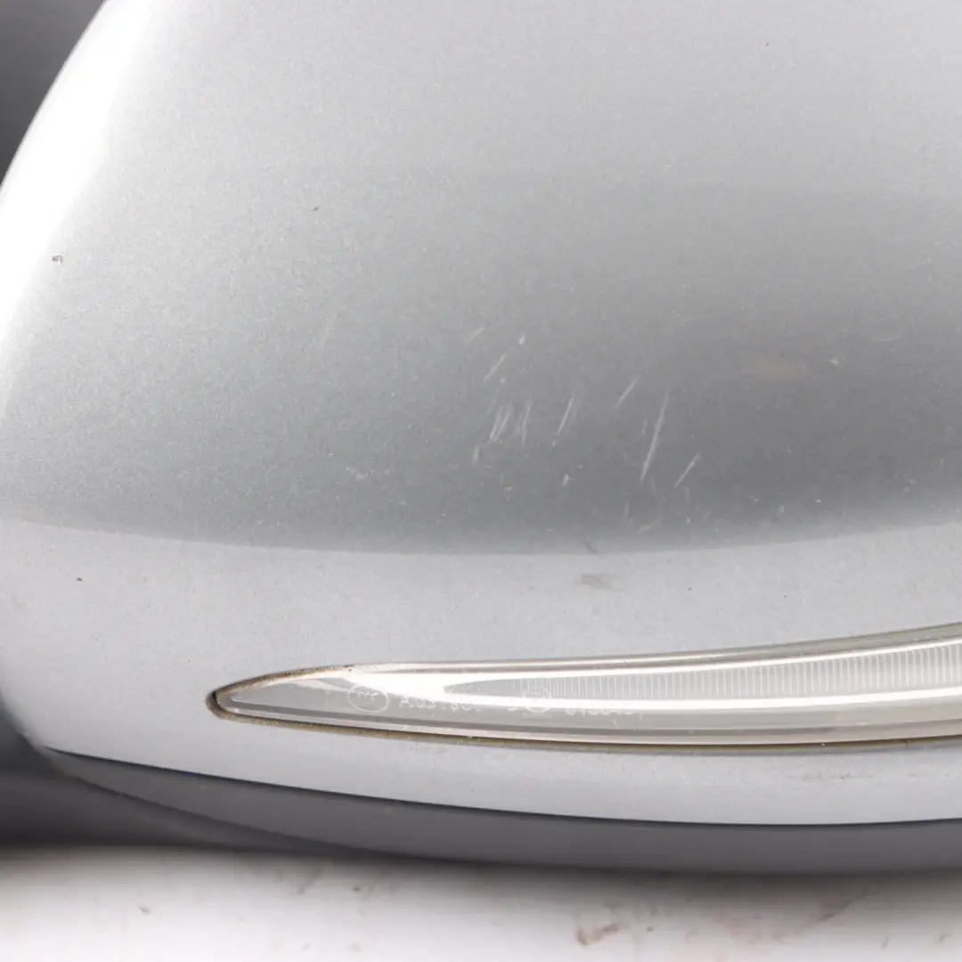 Mercedes W205 Wing Mirror Door Left N/S Outside Palladium Silver 792 A2058102502