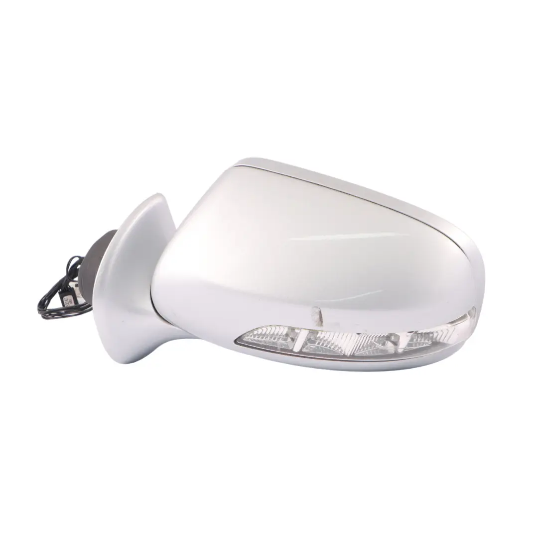 Mercedes W211 Wing Mirror Power Fold Door Left N/S Outside Iridium Silver 775