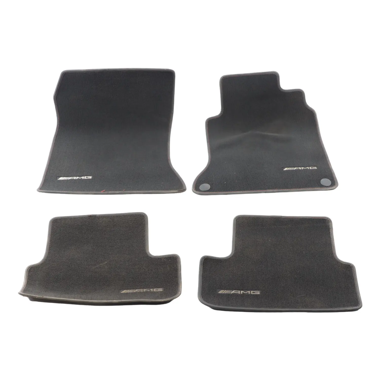 Mercedes W246 Floor Mats Set Interior Front Rear Floor Cover Black A2466803348