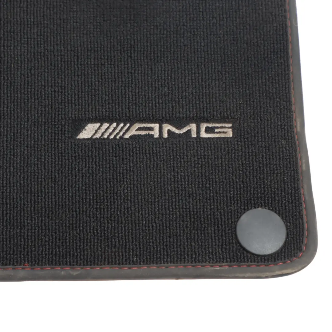 Mercedes W246 Floor Mats Set Interior Front Rear Floor Cover Black A2466803348