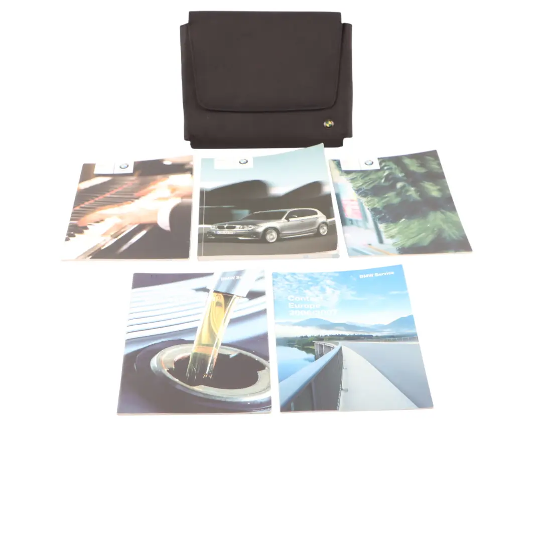 BMW E87 Owner's Handbook Manual Case Pouch Wallet 0012853