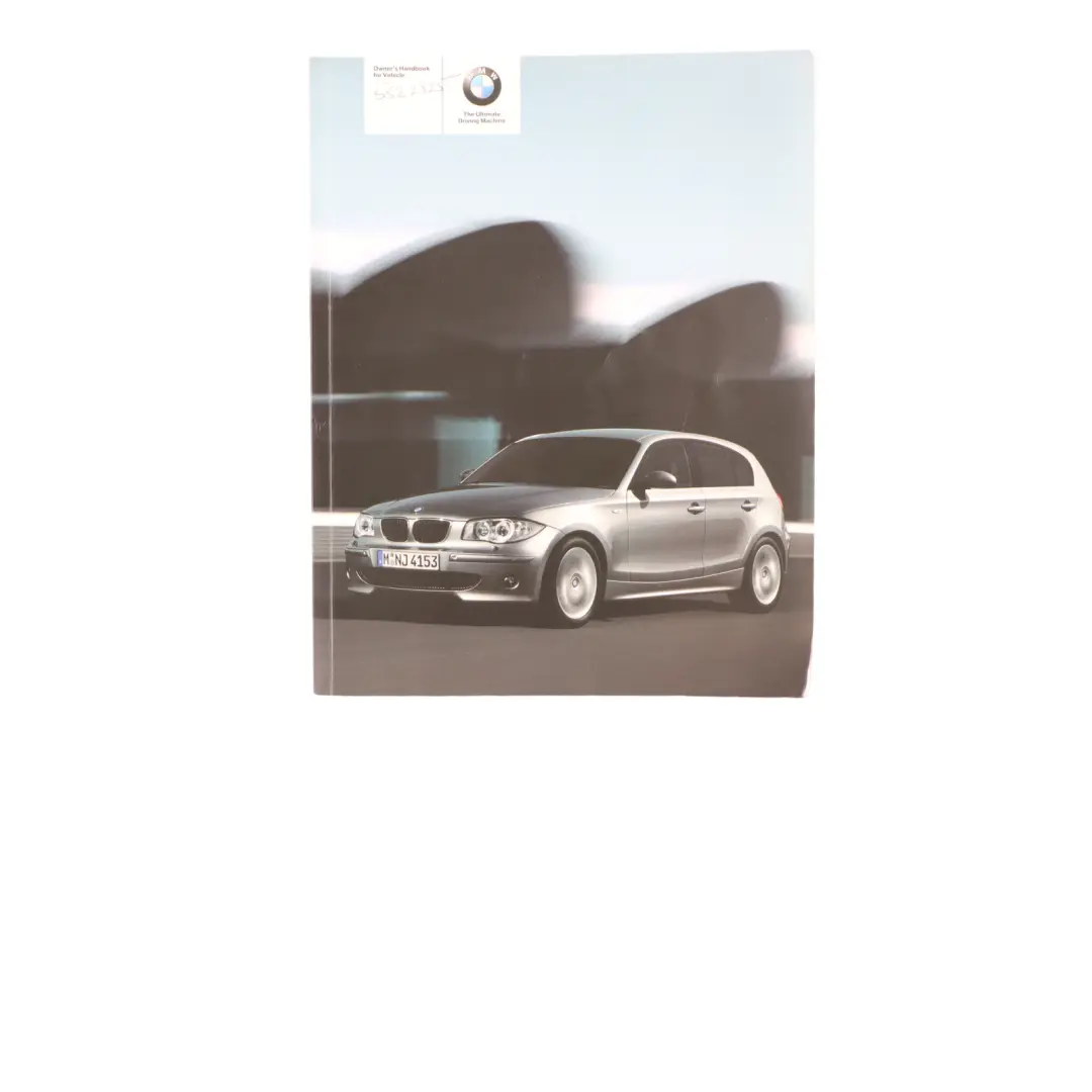 BMW E87 Owner's Handbook Manual Case Pouch Wallet 0012853