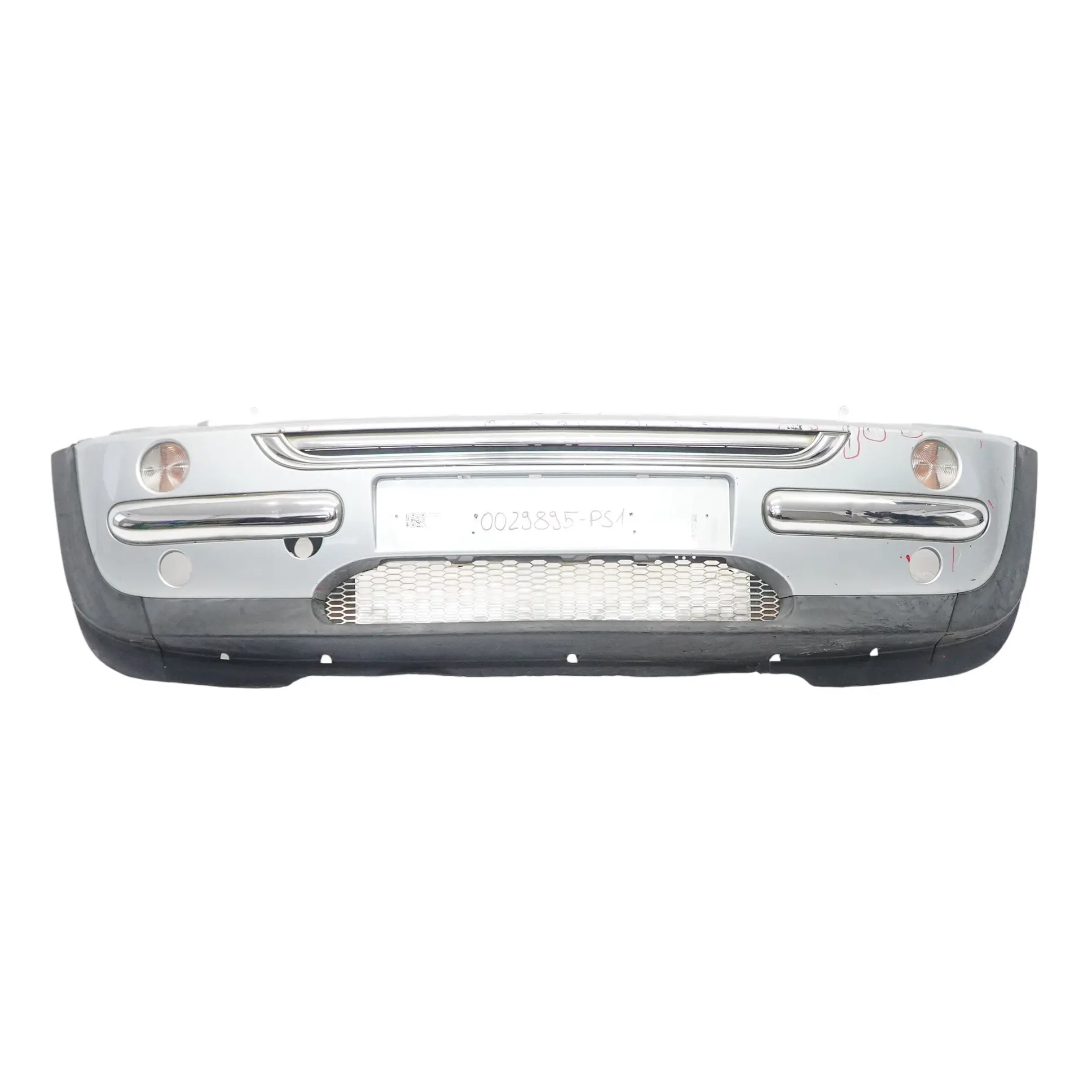 Mini Cooper R50 Complete Front Bumper Panel Pure Silver Metallic - 900