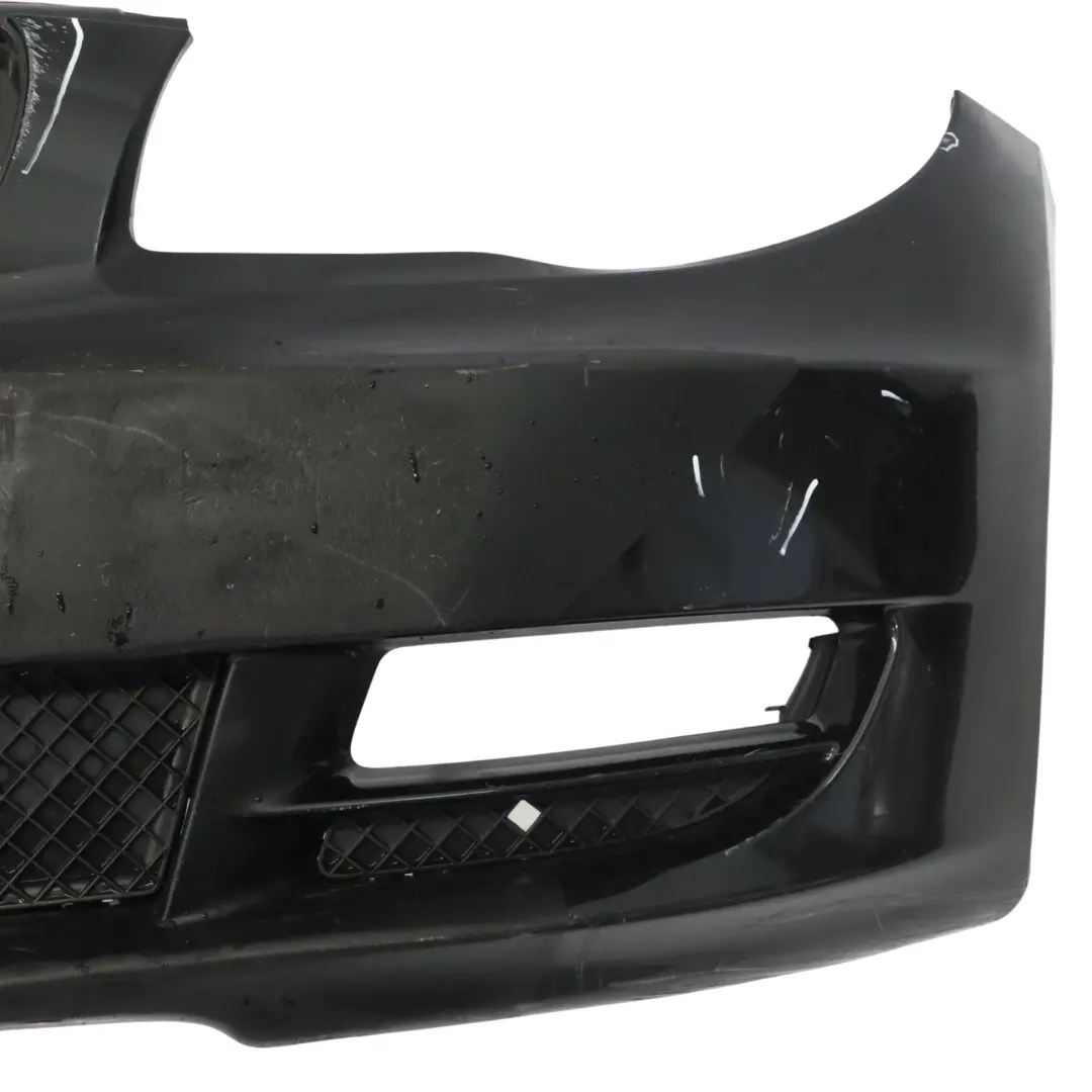 BMW E82 E88 Front Bumper Trim Covering Black Sapphire Metallic - 475