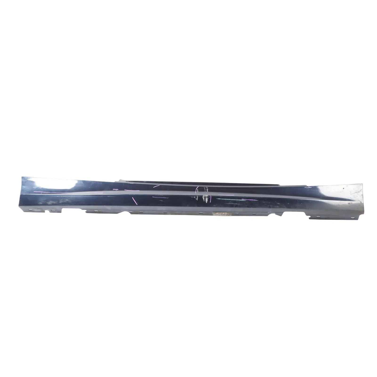 BMW E81 E82 E88 Sill Strip Side Skirt Right Monacoblau Blue - A35