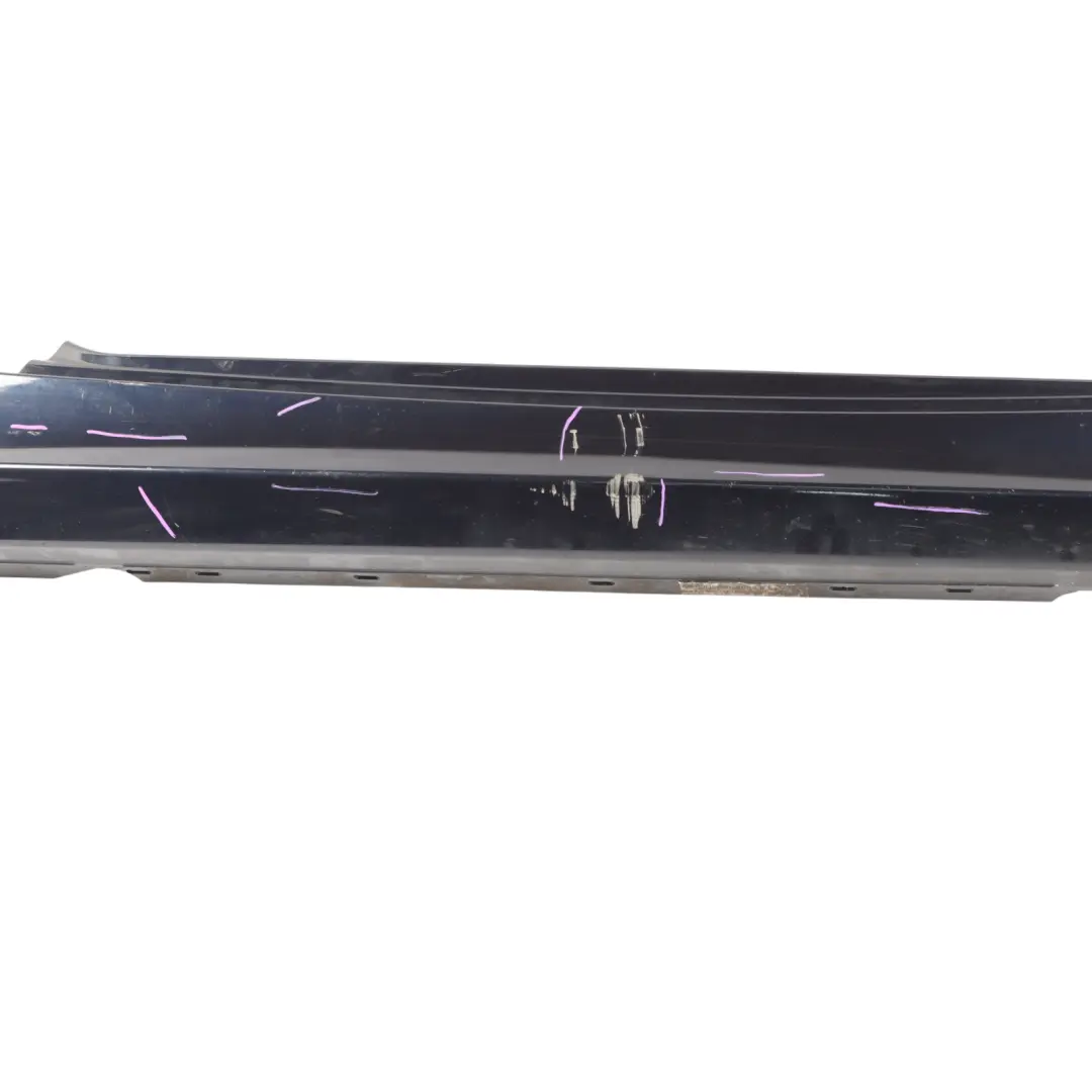 BMW E81 E82 E88 Sill Strip Side Skirt Right Monacoblau Blue - A35