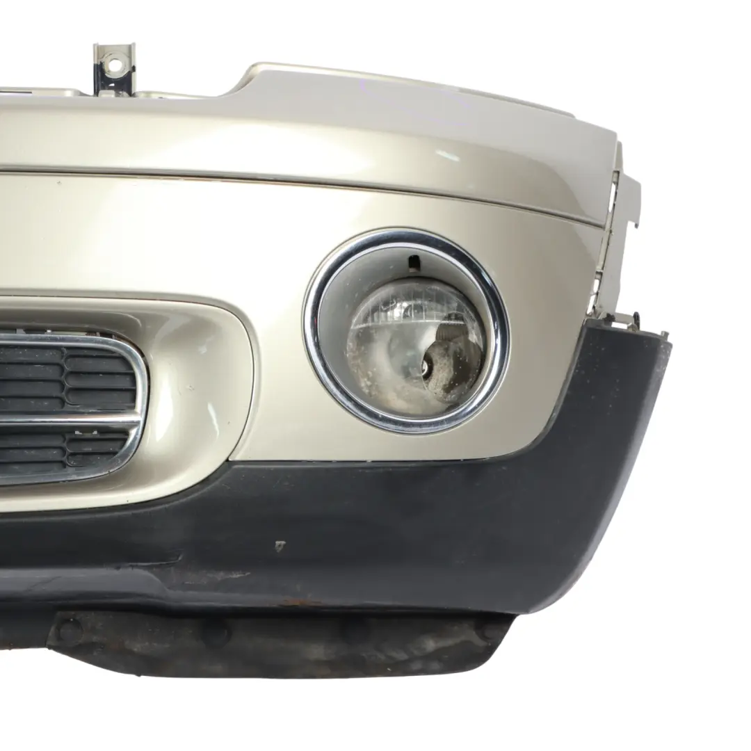 Mini R55 R56 Front Bumper Complete Trim Panel Sparkling Silver Metallic - A60