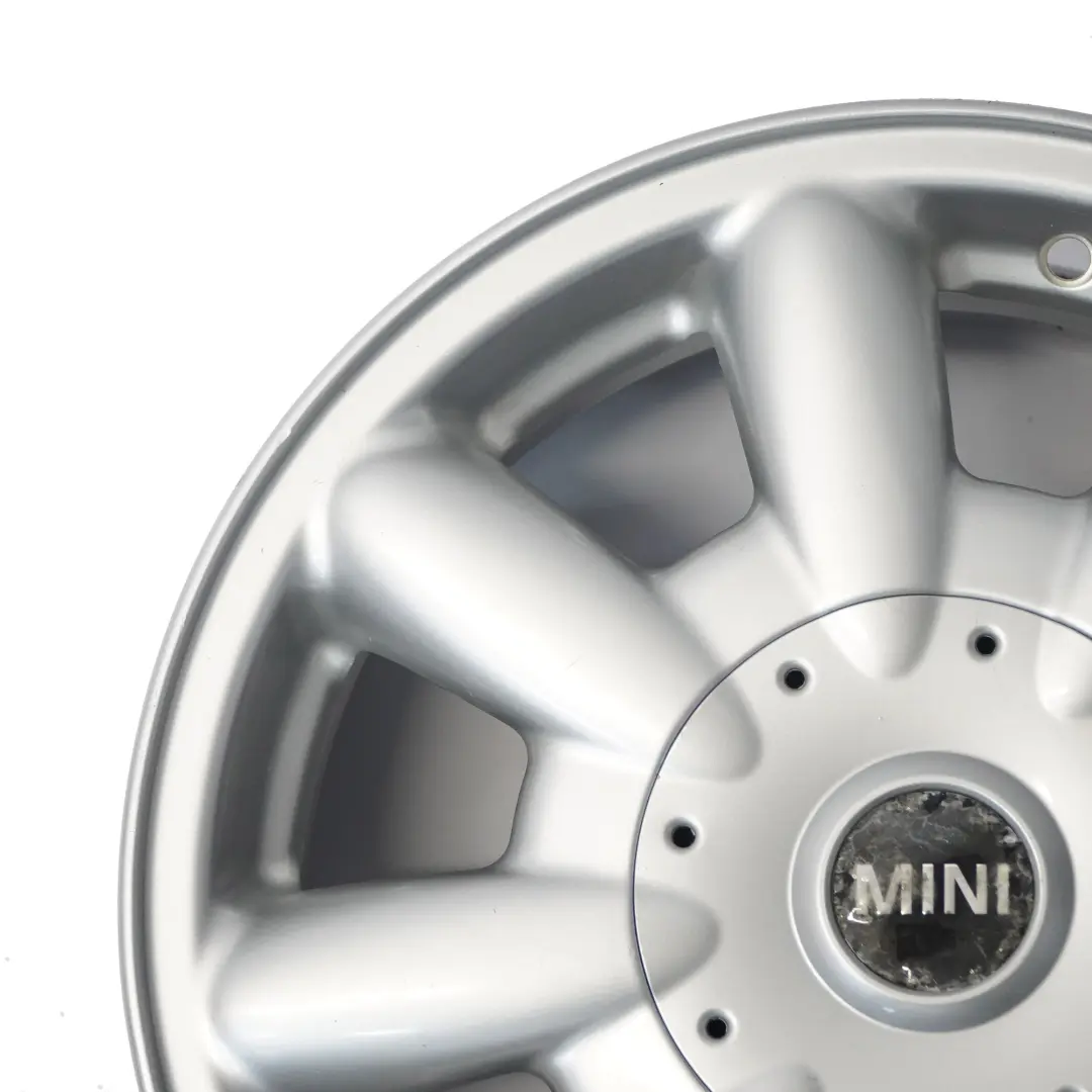 Mini Cooper One R50 R52 Silber Alufelge Alu Felge 15" 5,5J ET:45 1512347