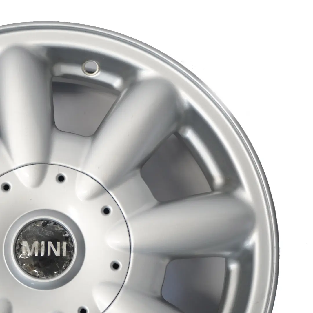 Mini Cooper One R50 R52 Silber Alufelge Alu Felge 15" 5,5J ET:45 1512347