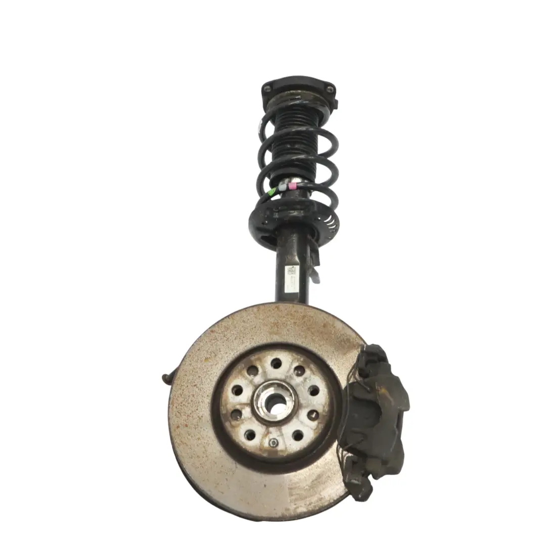 Audi Q3 8U 2.0 Suspension Jambe Avant Droit Ressort de force Roue porteuse Moyeu