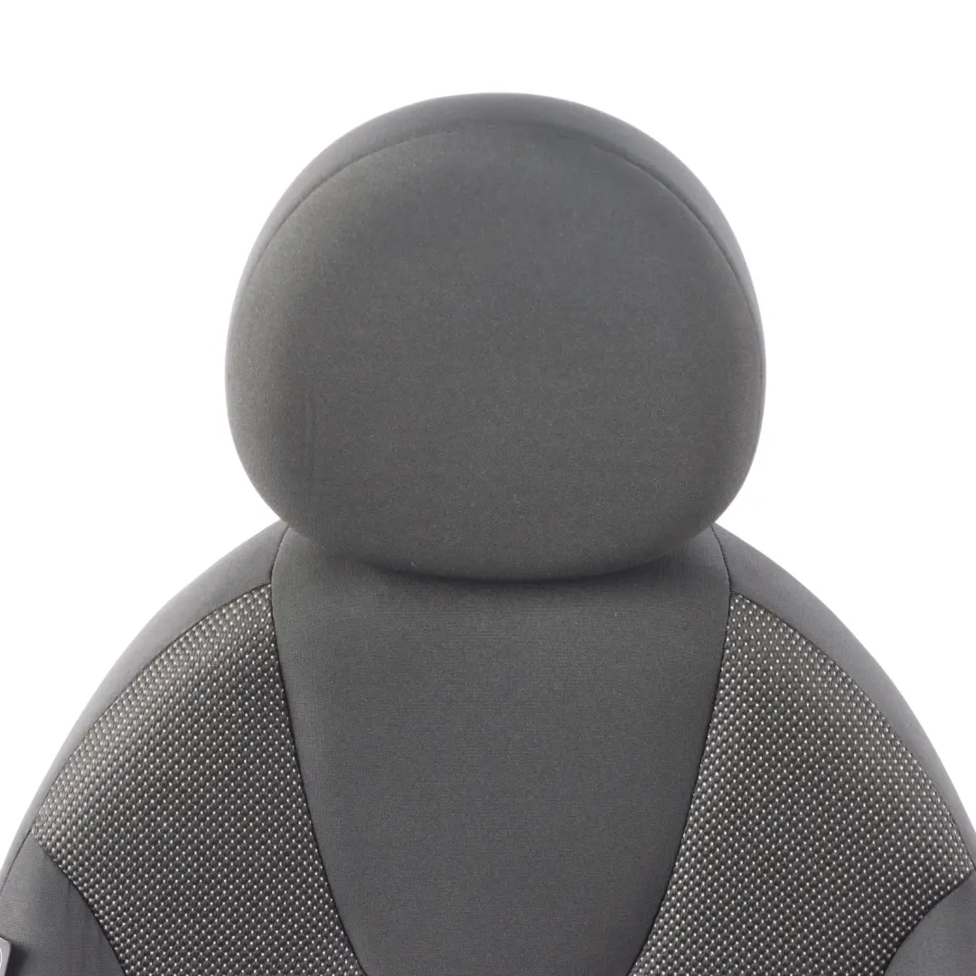 Mini Cooper One R55 R56 Seat Front Right O/S Cloth Fabric Cosmos Carbon Black