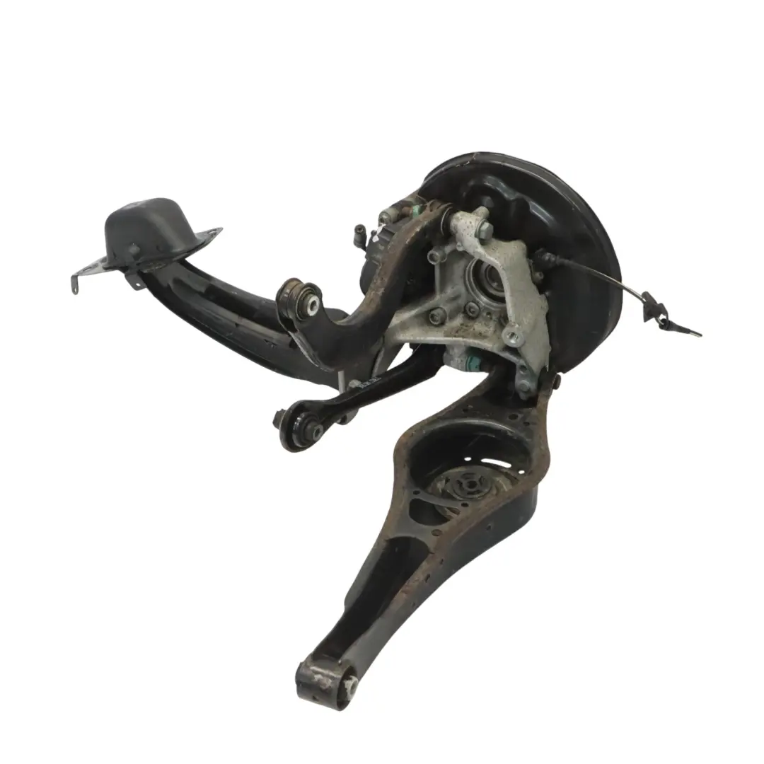 Audi Q3 8U Suspension jambe arrière gauche Support de roue Étrier de disque