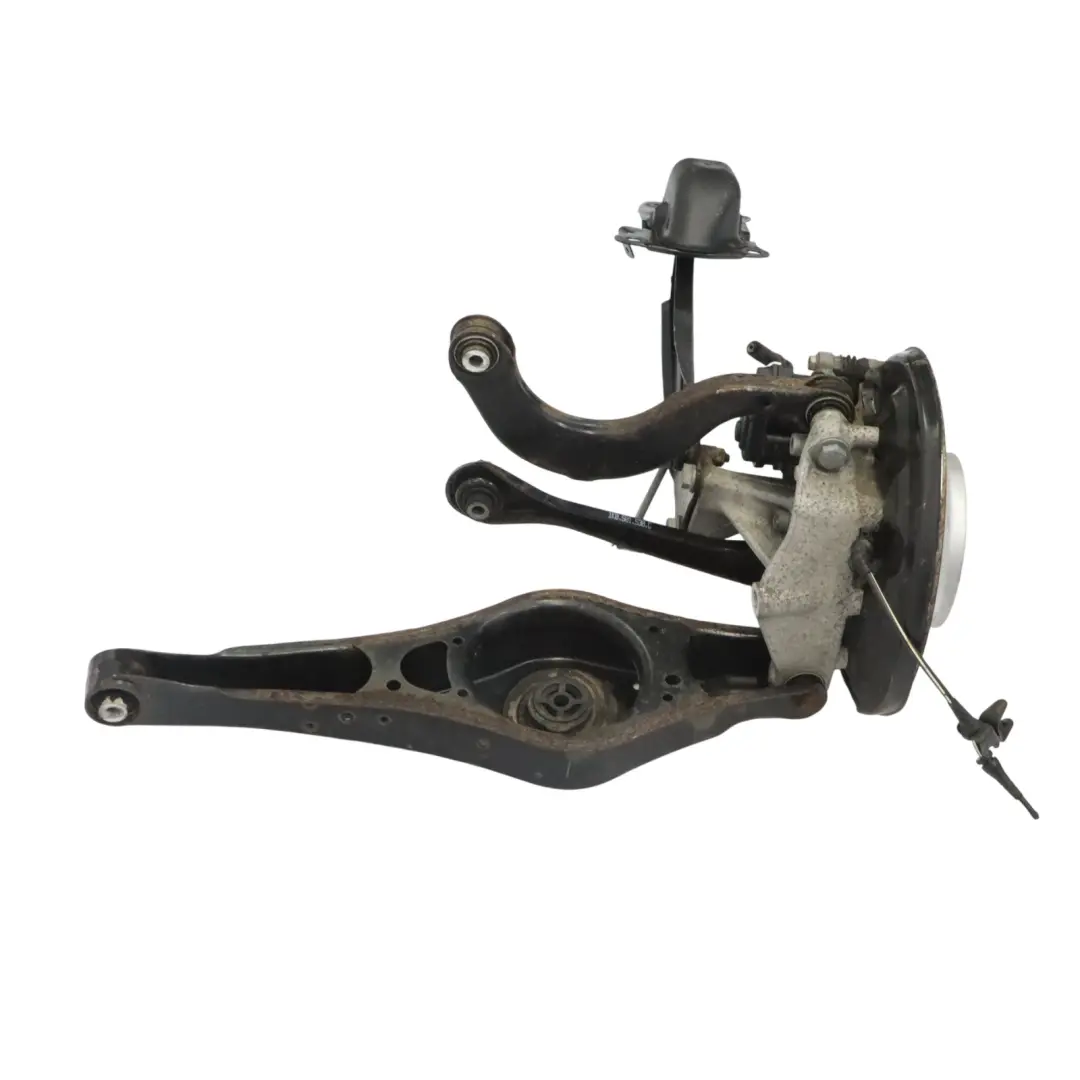 Audi Q3 8U Suspension jambe arrière gauche Support de roue Étrier de disque