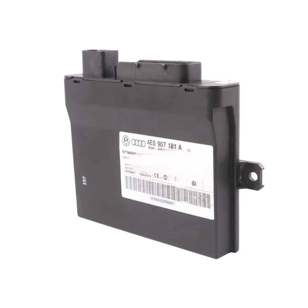 AUDI S8 D3 Access Start Comfort Kessy Control Module 4E0907181A 