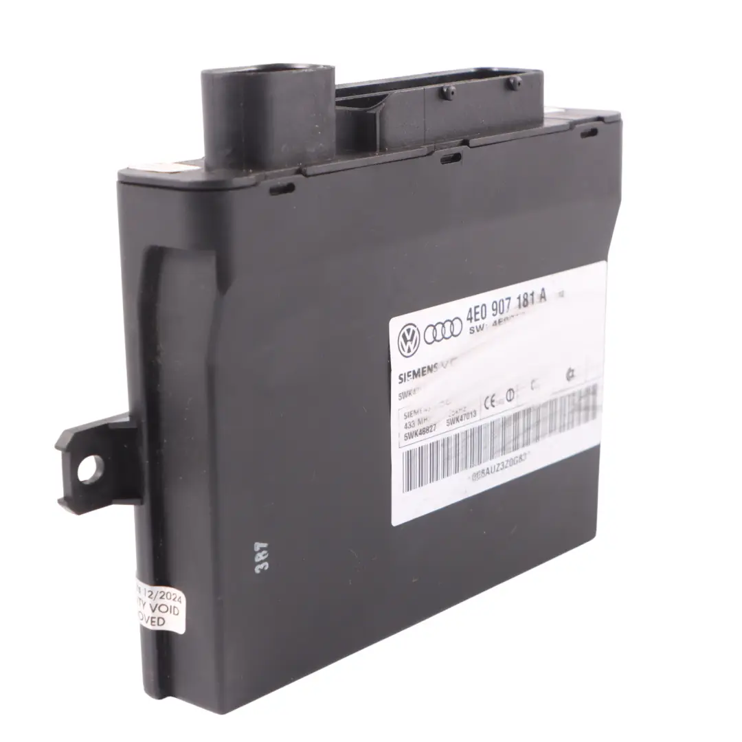 AUDI S8 D3 Access Start Comfort Kessy Control Module 4E0907181A 