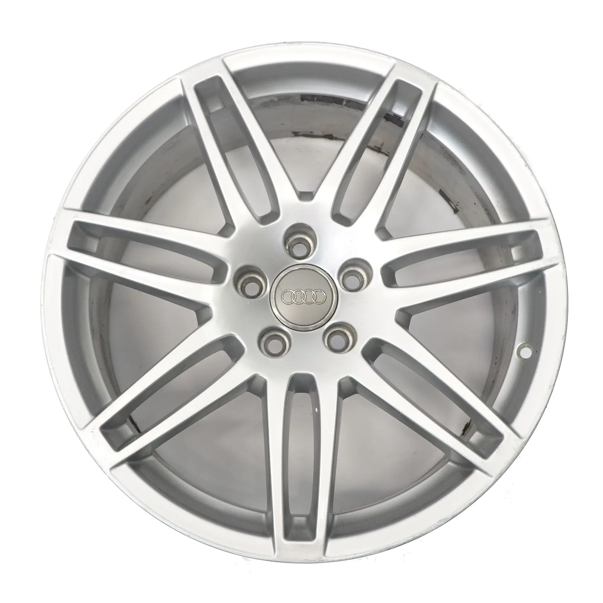 Audi A6 C6 Silver Wheel Alloy Rim 19" 8,5J ET:48 Twin Spoke Le Mans 4F0601025BA