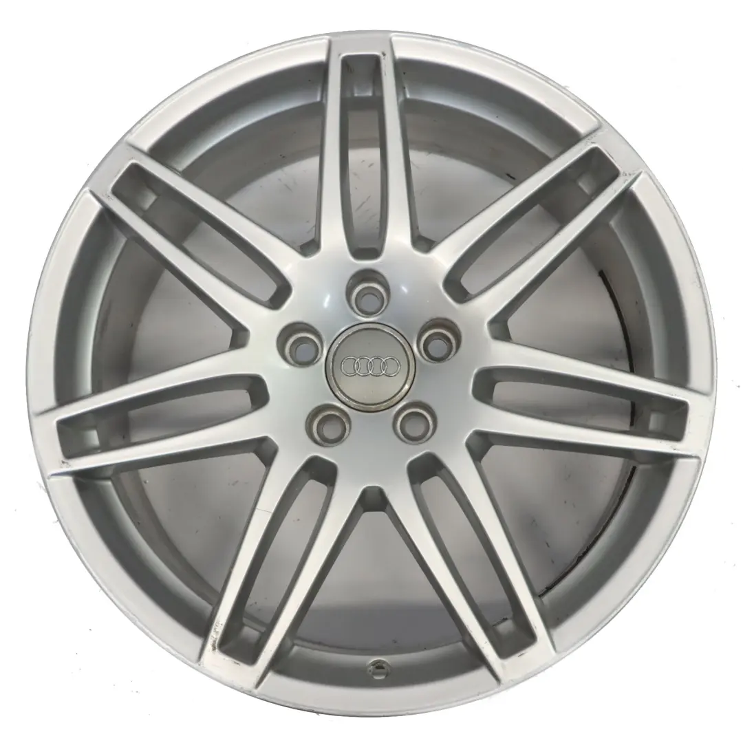 Audi A6 C6 Srebrna Felga Aluminiowa 19" 8,5J ET:48 Le Mans 4F0601025BA