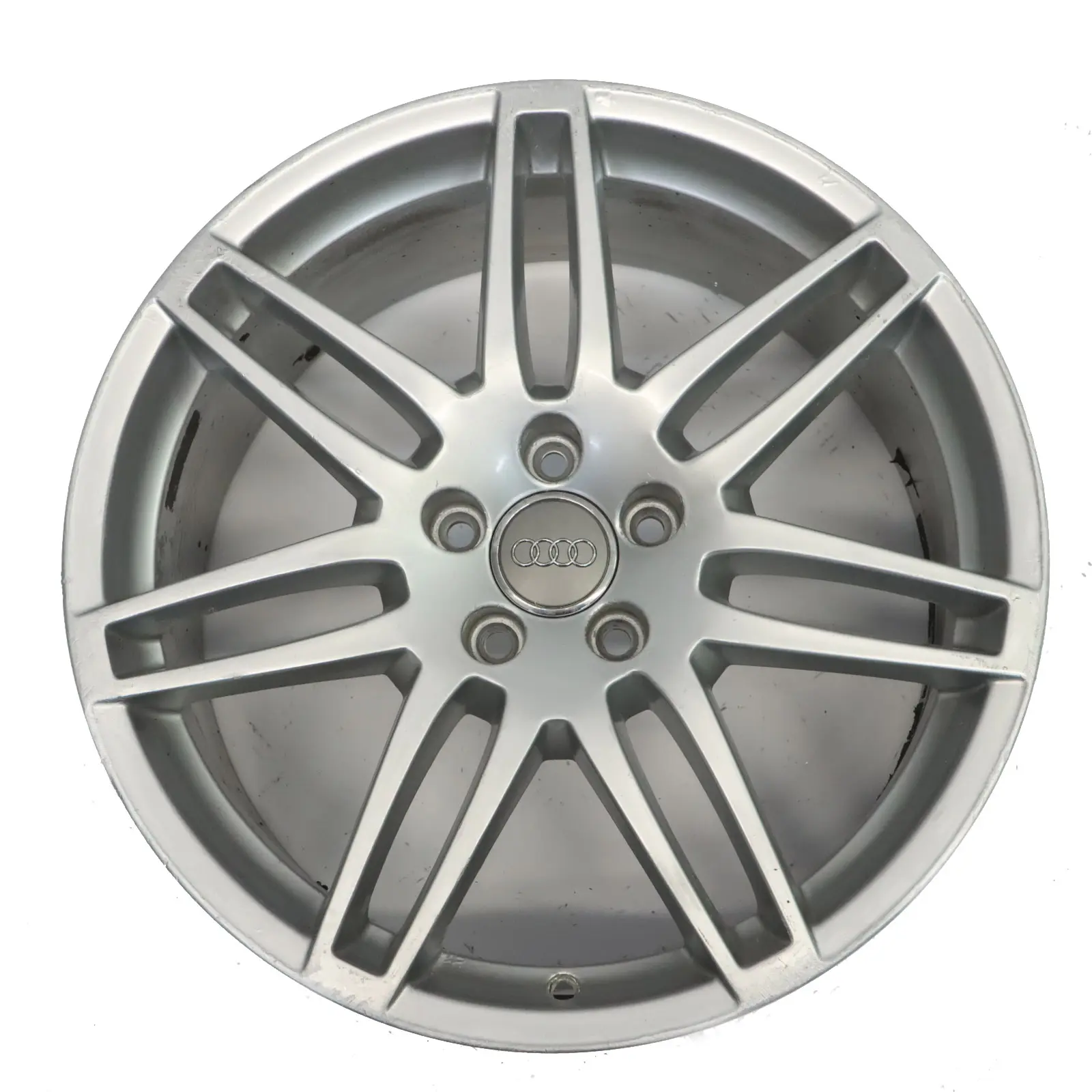 Audi A6 C6 Silver Wheel Alloy Rim 19" 8,5J ET:48 Twin Spoke Le Mans 4F0601025BA