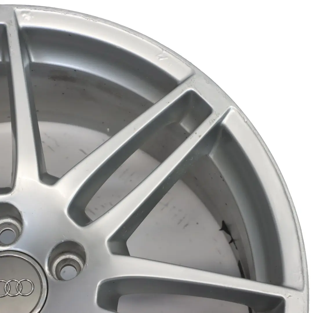 Audi A6 C6 Silver Wheel Alloy Rim 19" 8,5J ET:48 Twin Spoke Le Mans 4F0601025BA