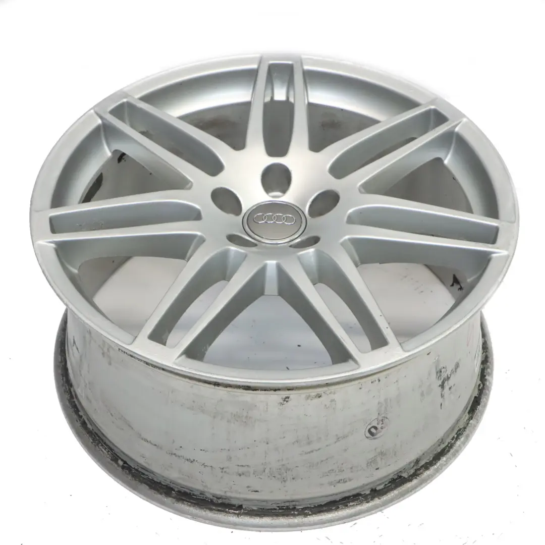 Audi A6 C6 Silver Wheel Alloy Rim 19" 8,5J ET:48 Twin Spoke Le Mans 4F0601025BA