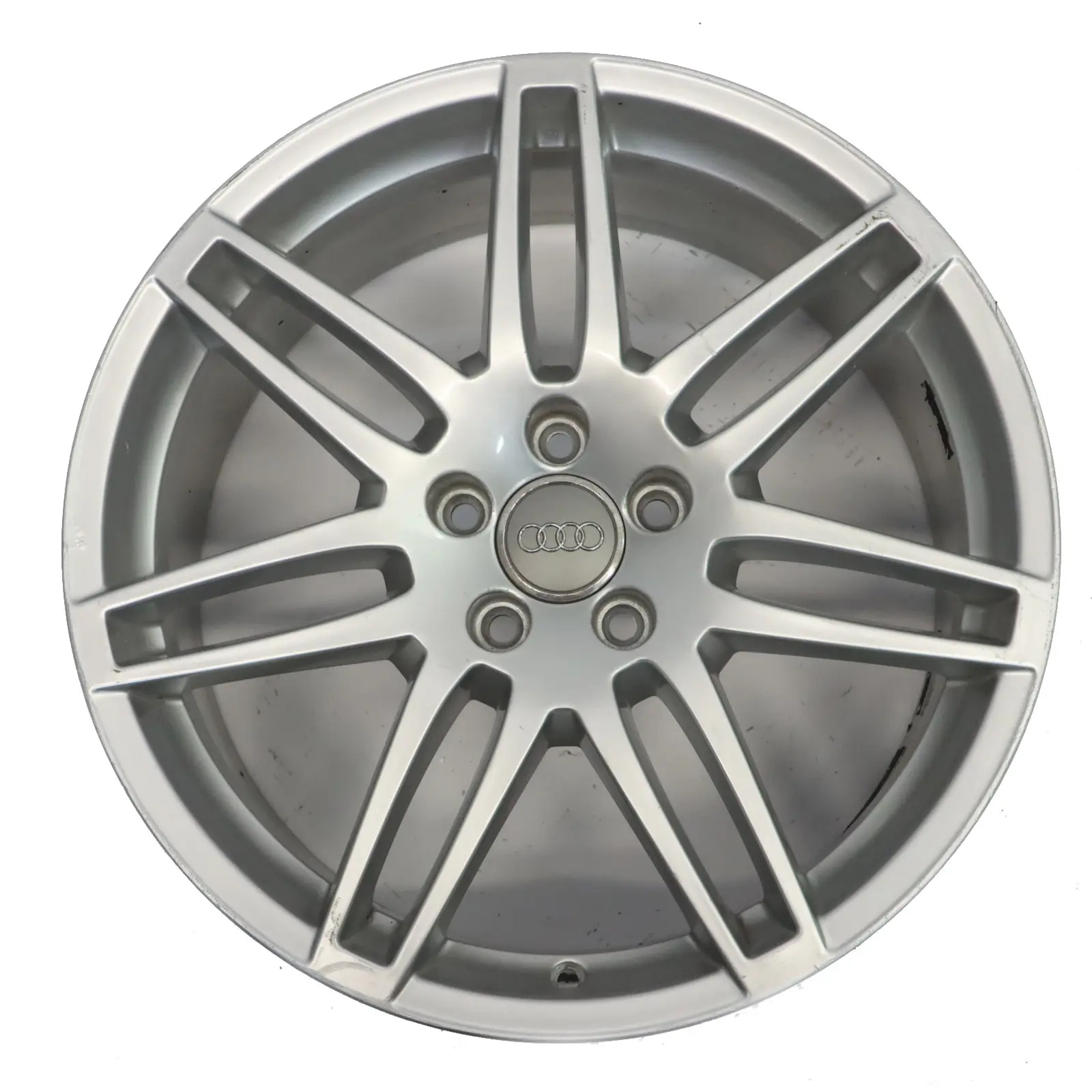 Audi A6 C6 Silver Wheel Alloy Rim 19" 8,5J ET:48 Twin Spoke Le Mans 4F0601025BA