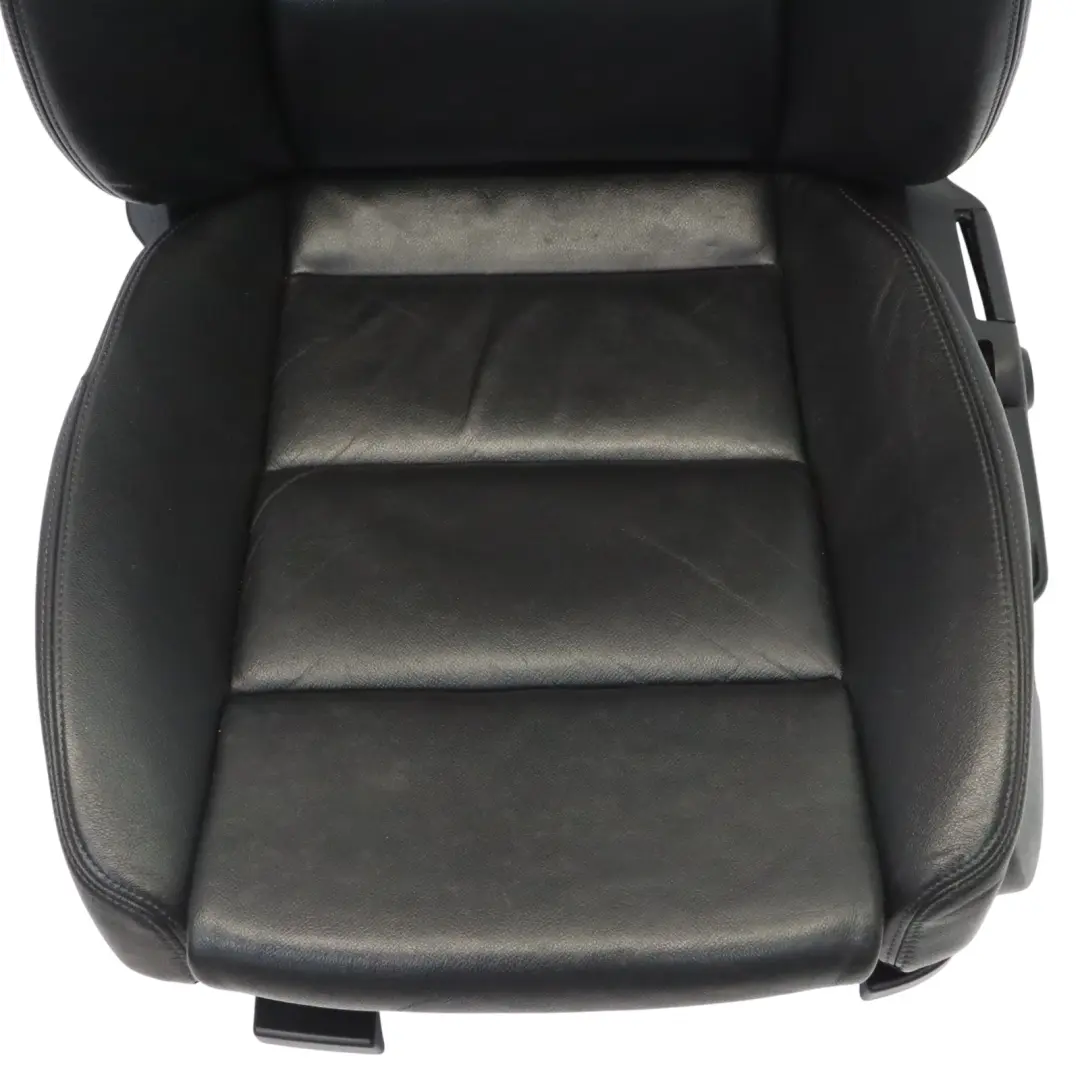 Audi A6 C6 S Line Sport Asiento Delantero Izquierdo Calefactable Cuero Negro