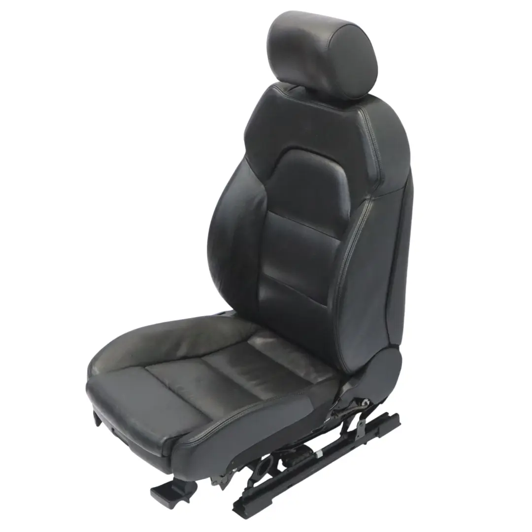 Audi A6 C6 S Line Sport Asiento Delantero Derecho Calefactado Cuero Negro