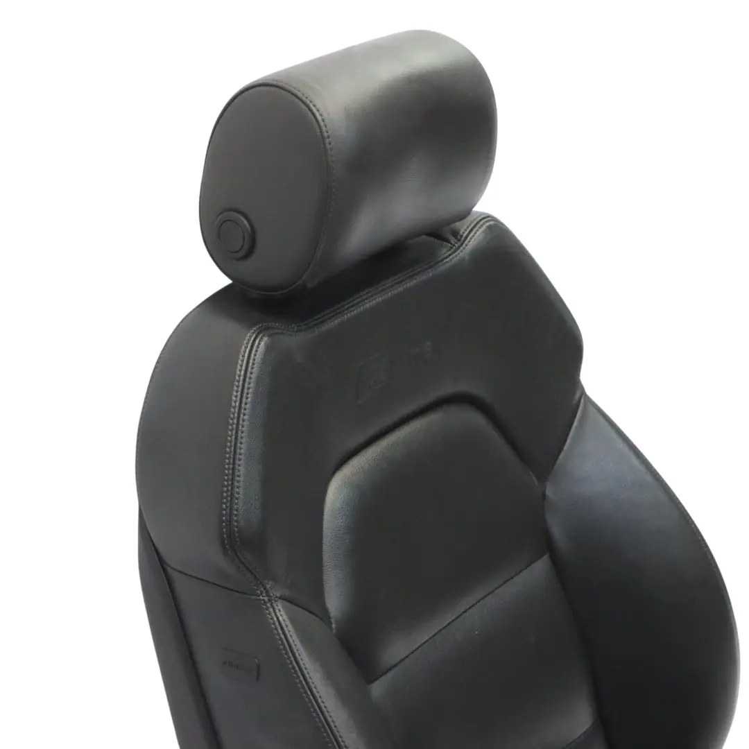 Audi A6 C6 S Line Sport Asiento Delantero Derecho Calefactado Cuero Negro