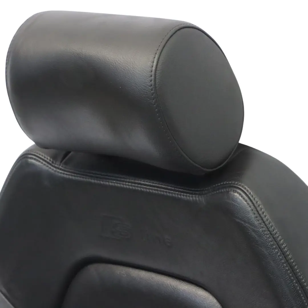 Audi A6 C6 S Line Sport Asiento Delantero Derecho Calefactado Cuero Negro