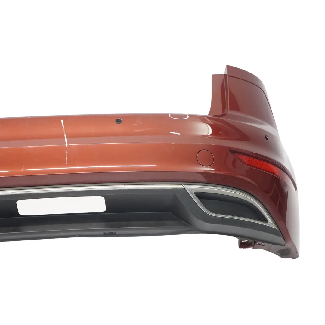 Volkswagen VW Golf SV Bumper Rear Trim Panel Cover Cranberry Red Metallic - A3R