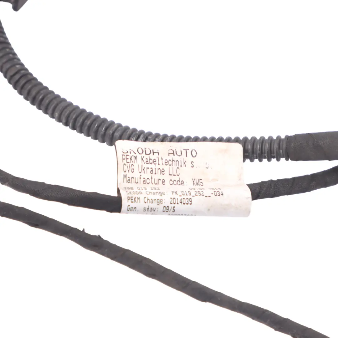 Skoda Octavia 3 5E Parachoques delantero Mazo de cables 5E0971095CN 