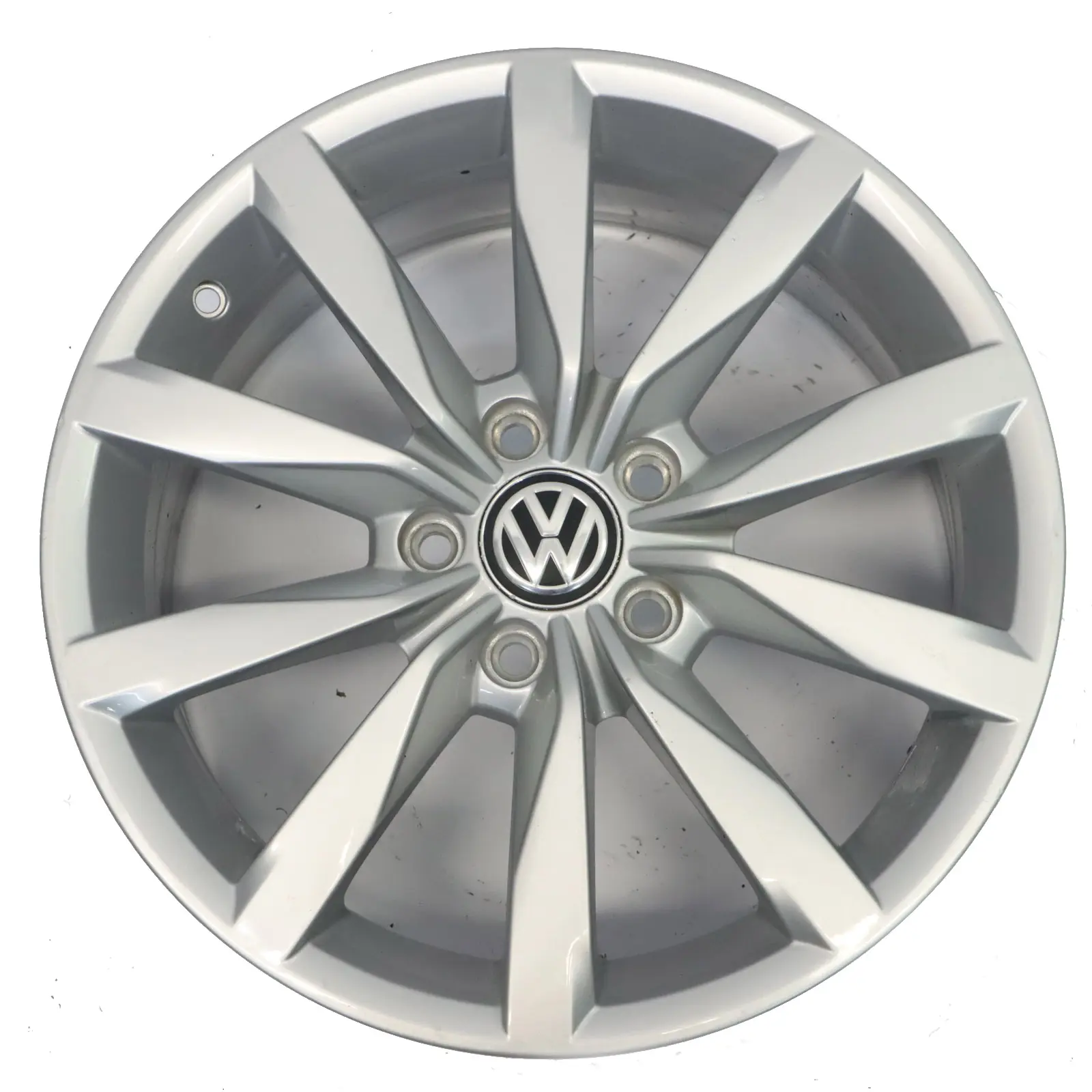 Volkswagen Golf Mk7 Srebrna Felga Aluminiowa 17" 7J ET49 5G0601025CH