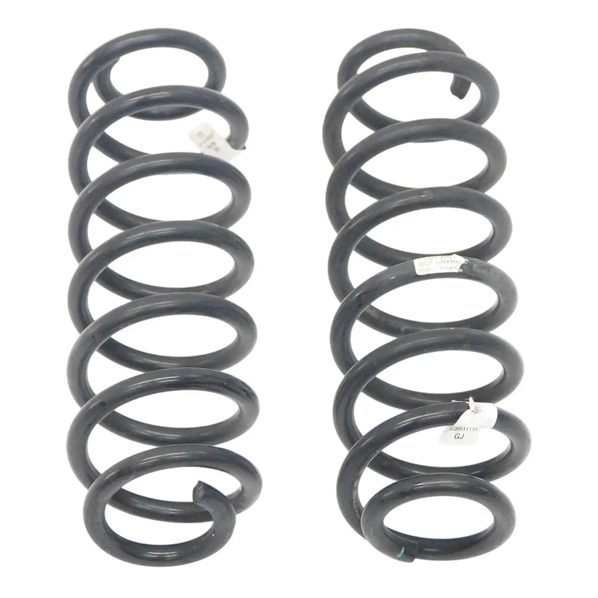 Volkswagen VW Golf SV Coil Spring Set Rear Left Right N/O/S 5Q0511115GJ