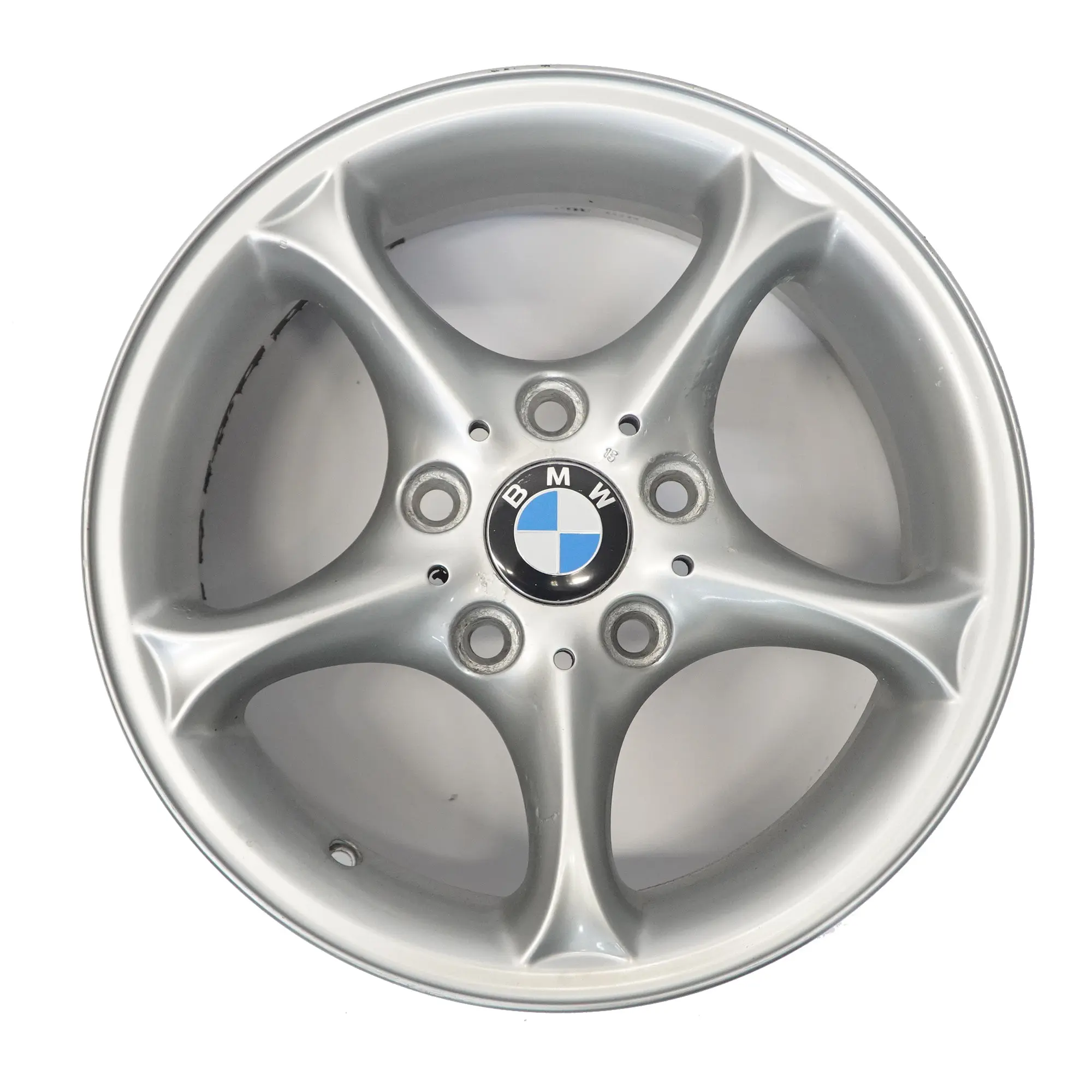 BMW Z4 E85 Silver Wheel Alloy Rim 16" 7J ET:47 Star Spoke 6758187