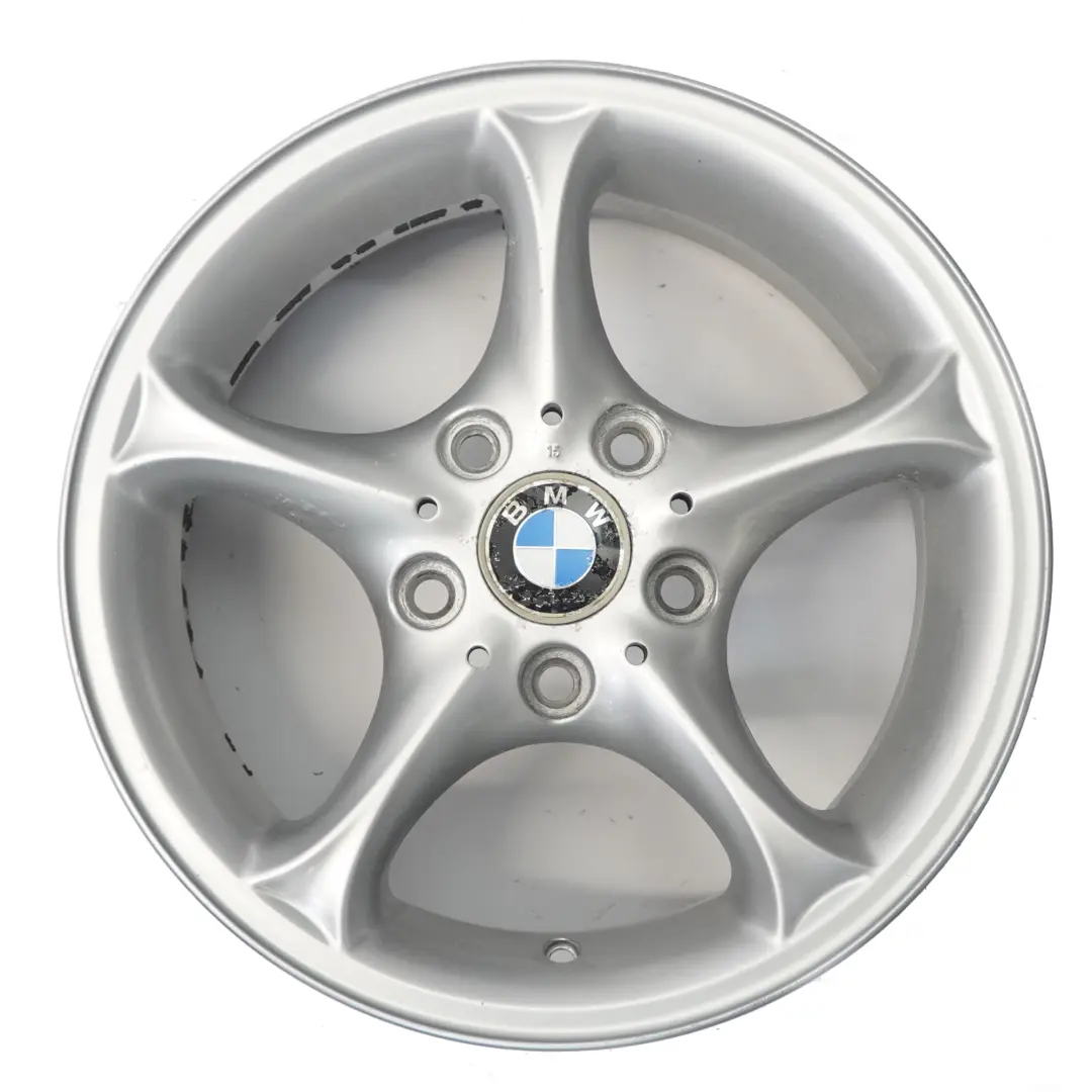 BMW Z4 E85 Silver Wheel Alloy Rim 16" 7J ET:47 Star Spoke 6758187