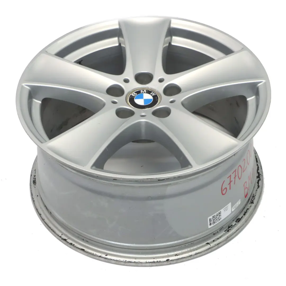 BMW X5 E70 Silver Wheel Alloy Rim 18" ET:46 8.5J Star Spoke 209 6770200