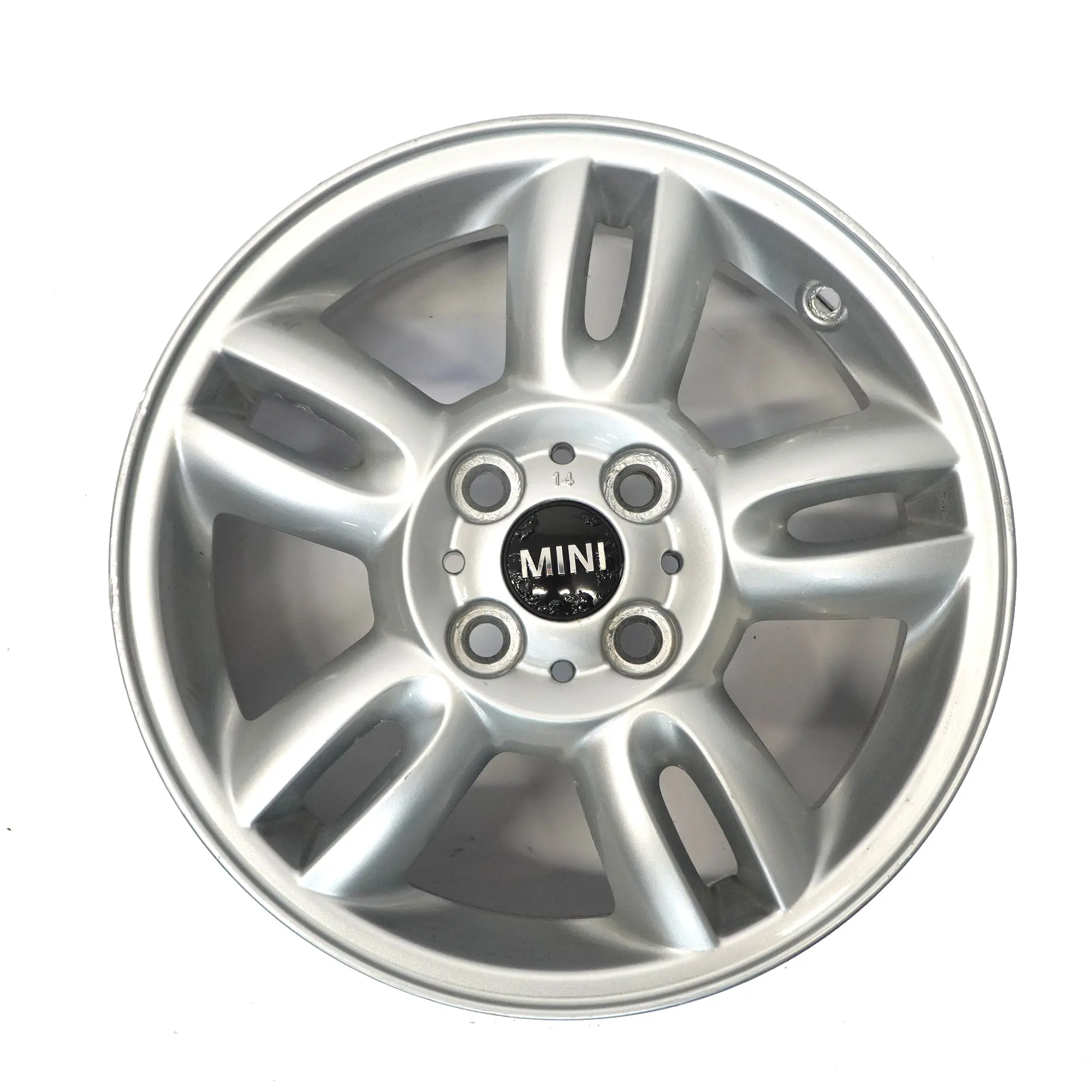 Mini One R56 Silver Llanta De aleacion 15" ET:45 5,5J 5-Star Twin Spoke 118