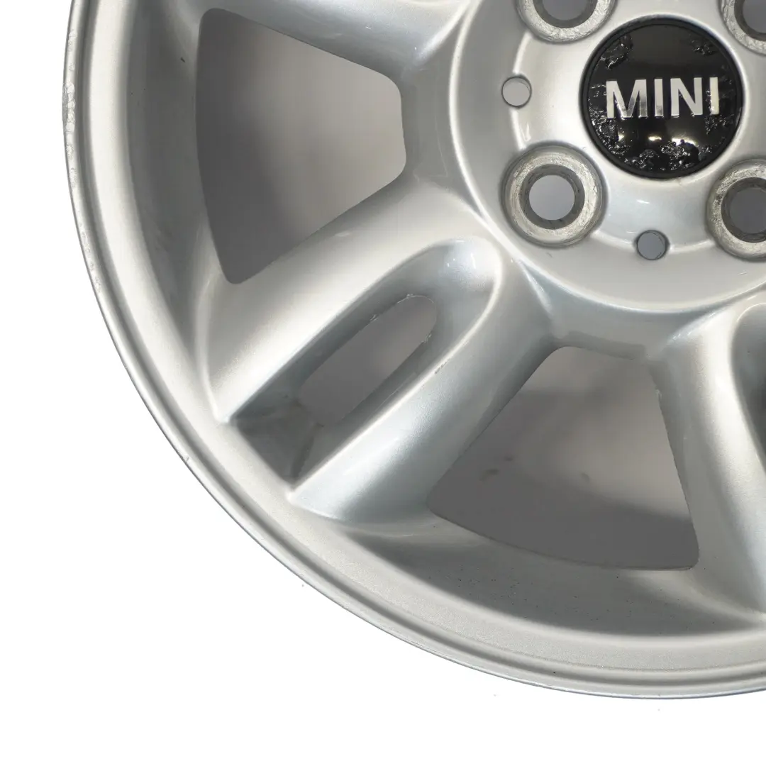 Mini Cooper One R56 Silber Alu Felge Alufelge 15" 5,5J 5 Star Twin Spoke 118